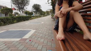 Shows Her Pussy In The Park. Mexico Shows Her Pussy In The Park. Mexico