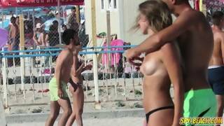 Horny Amateur Big Boobs Teens Voyeur Beach Video Horny Amateur Big Boobs Teens Voyeur Beach Video