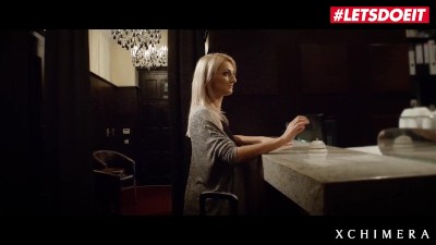LETSDOEIT Super Hot Teen Blonde Gets Her Fantasy SEX Session Come True