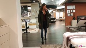 Public Flash And Fuck In Shopping Centre With German Te Public Flash And Fuck In Shopping Centre With German Te